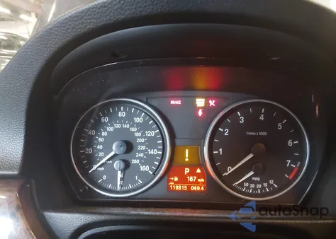 2007 BMW 328I from USA, damaged, VIN WBAVA37577NL13062